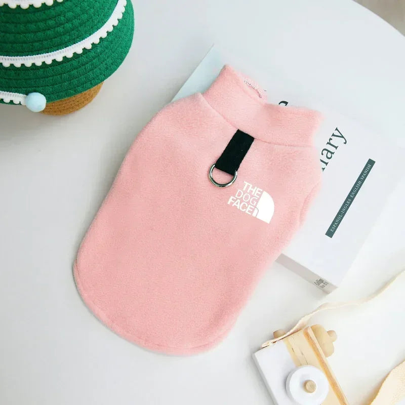 Autumn Winter Corduroy Fleece Dog Sweater Coat for Small Breeds