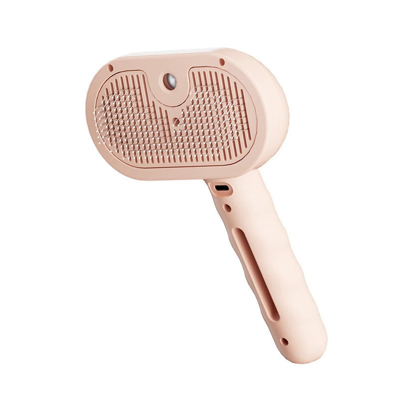YTYIN Dog Comb Massage Brush With Nano Spray Hair Removal
