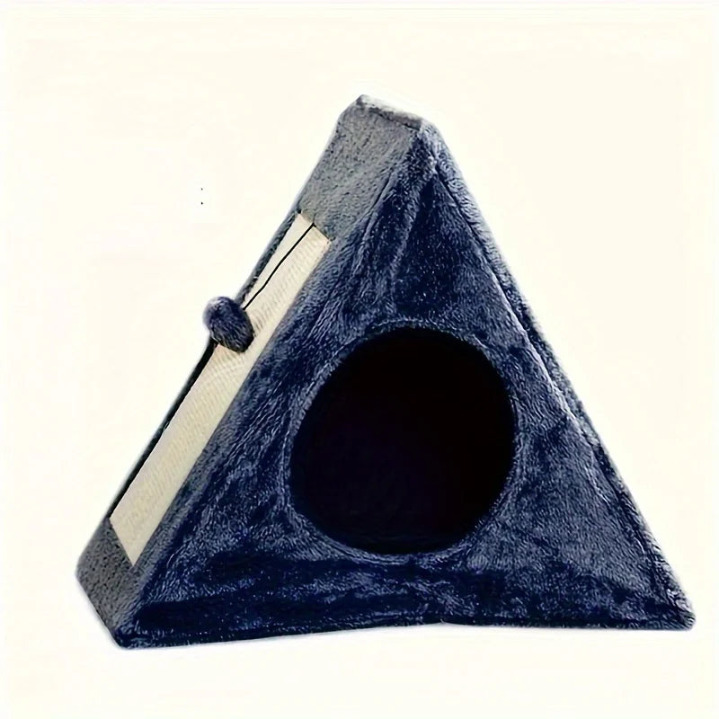 ZhejiangHign-concerned Cat Bed With Plush Toy Ball Scratching Board