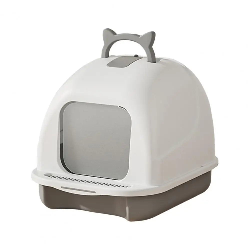 Hign-concerned 90 Degree Lift Cat Litter Box Enclosed With Lid