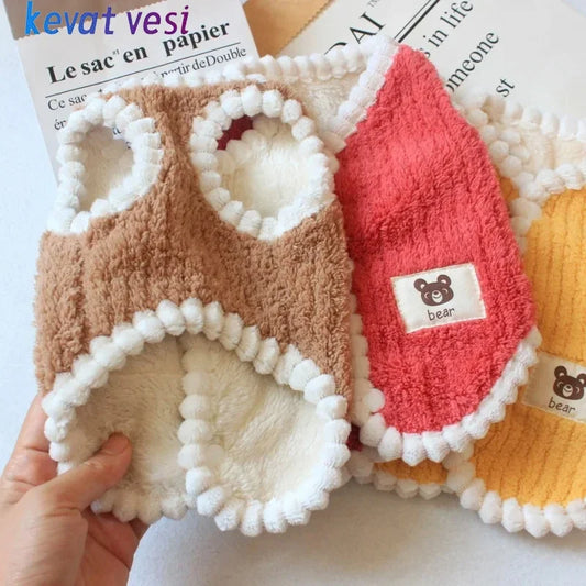 NONECN Winter Warm Fleece Dog Coat For Small Dogs Durable