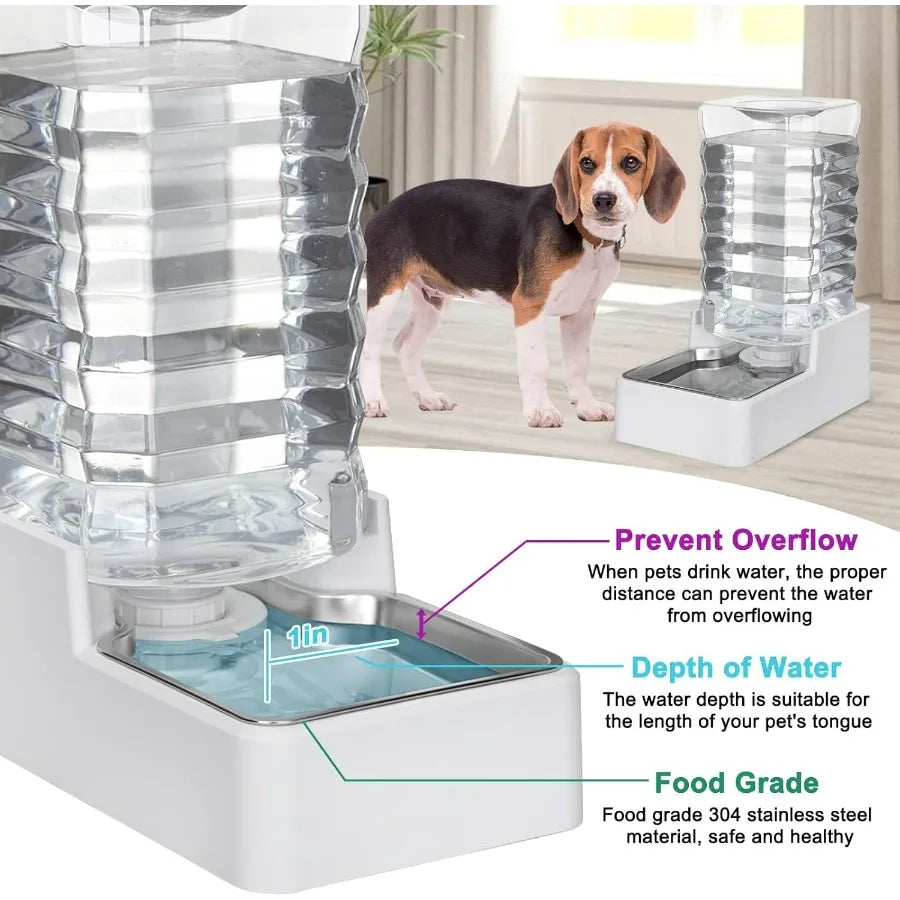 Hign-Concerned Automatic Pet Water Dispenser With Large Capacity Bowl