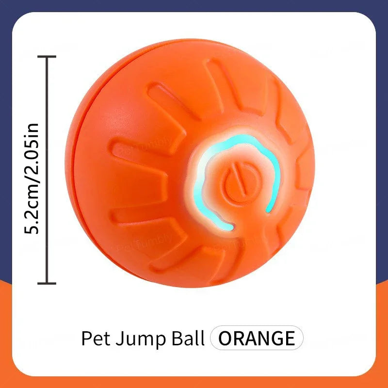 Electronic Interactive Dog Toy Ball USB Moving Ball For Kittens And Puppies