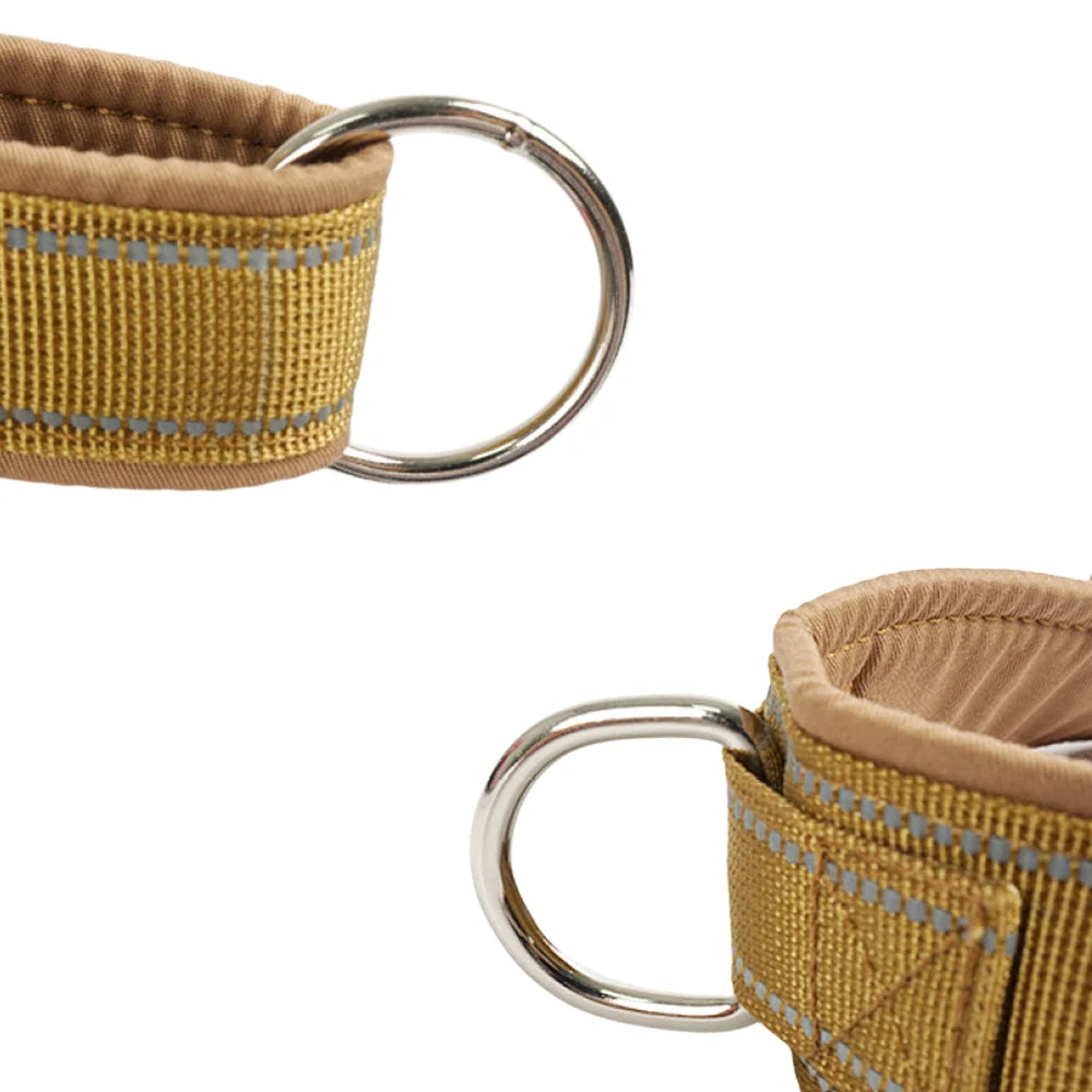 Tactical Anti Pull Dog Harness Nylon Adjustable With Handle