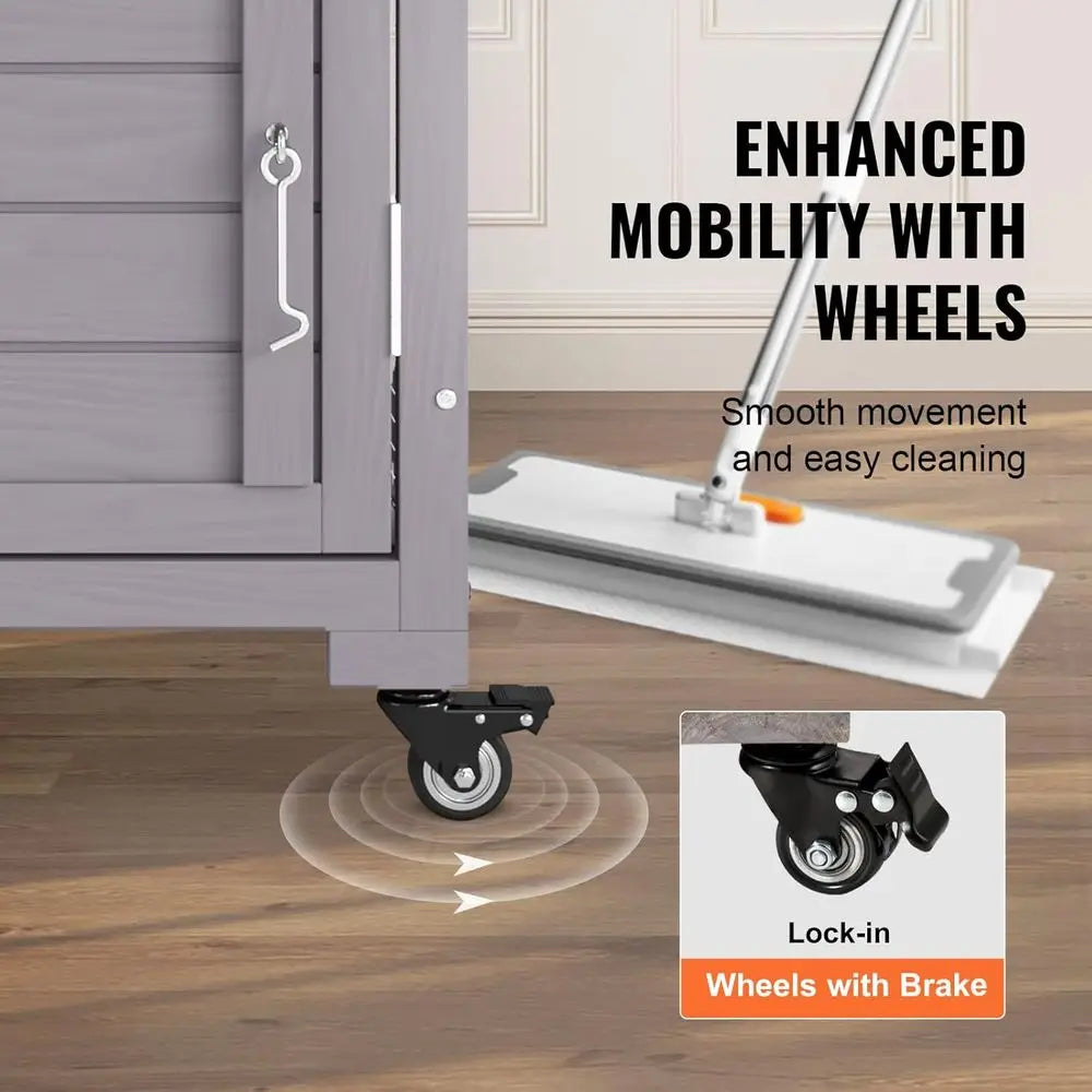 Cat Playpen Catio With Wheels And Removable Tray Indoor Use