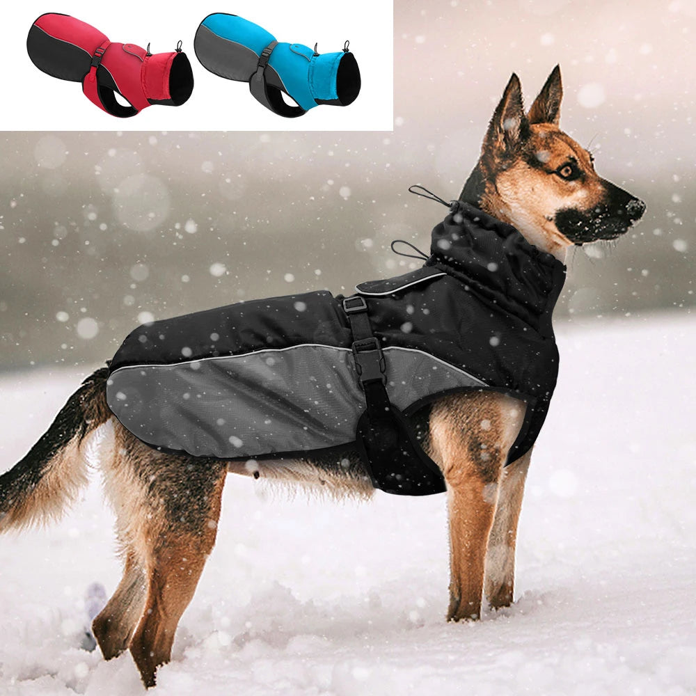 NONECN Waterproof Dog Coat Jacket Reflective Raincoat For Dogs