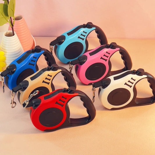 Retractable Dog Leash For Small And Medium Dogs Telescopic Portable