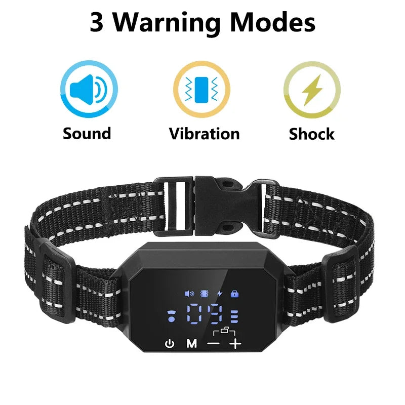 GPS Wireless Dog Fence System With Adjustable Warning And Rechargeable