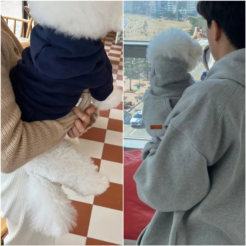 CN Sichuan Zhejiang Winter Hoodie for Dogs Fashion Plush Coat