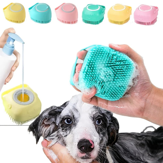 2 In 1 Pet Grooming Brush Deshedding Tool Stainless Comb