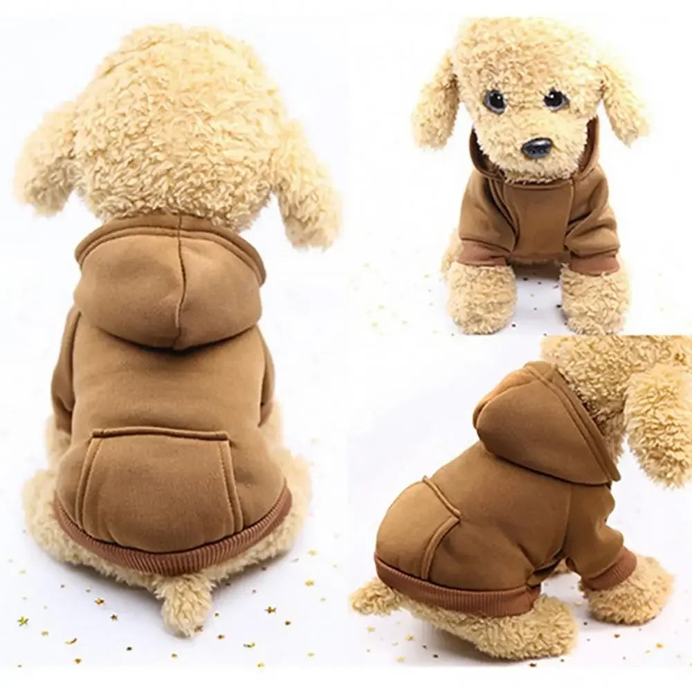 Winter Dog Hoodie Sweatshirt For Dogs Pet Coat Autumn