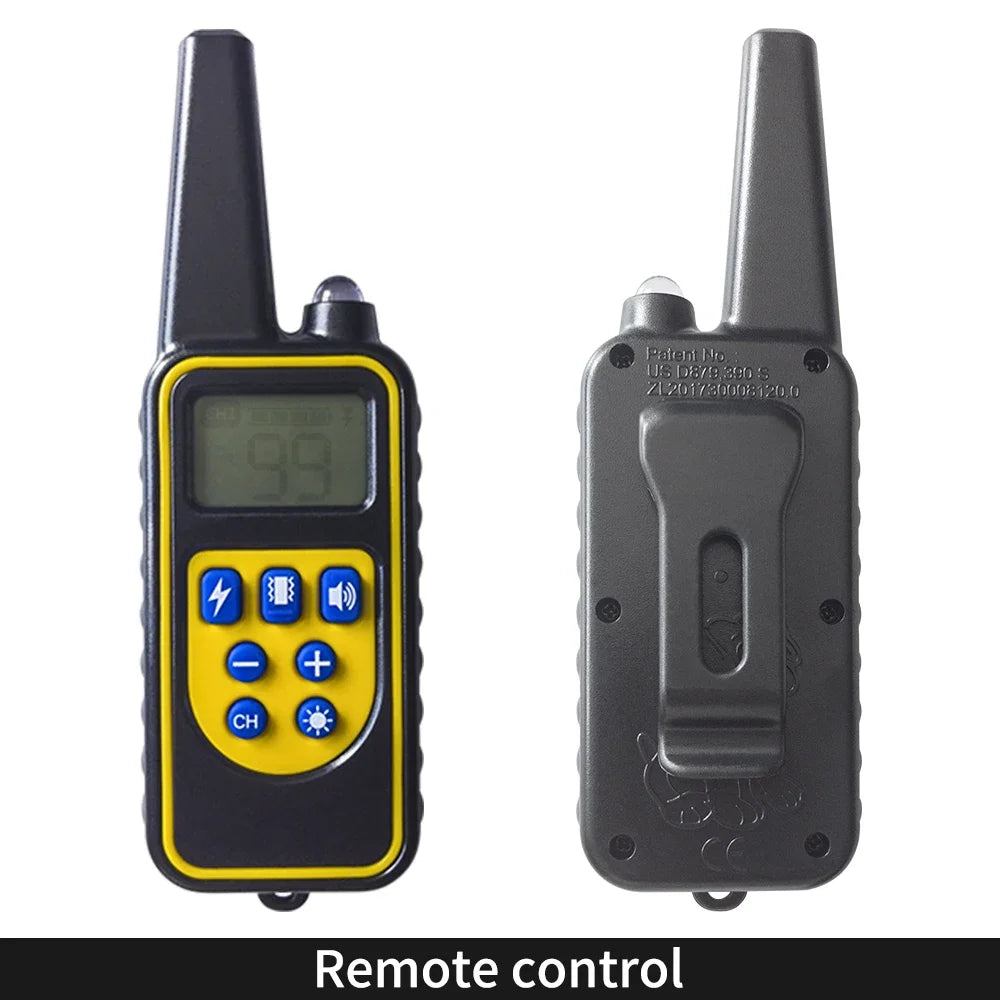 Pupopan Dog Training Collar Remote E Collar IP67 Waterproof