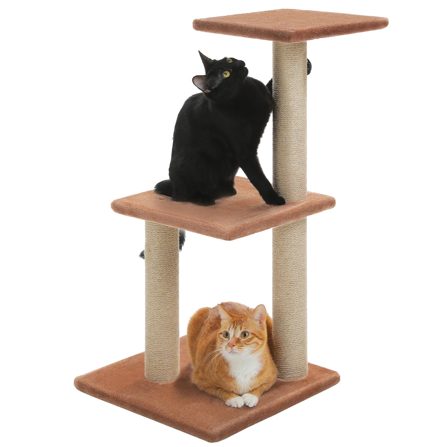 PAWZ Road Cat Tree for Indoor Cats With Scratching Posts