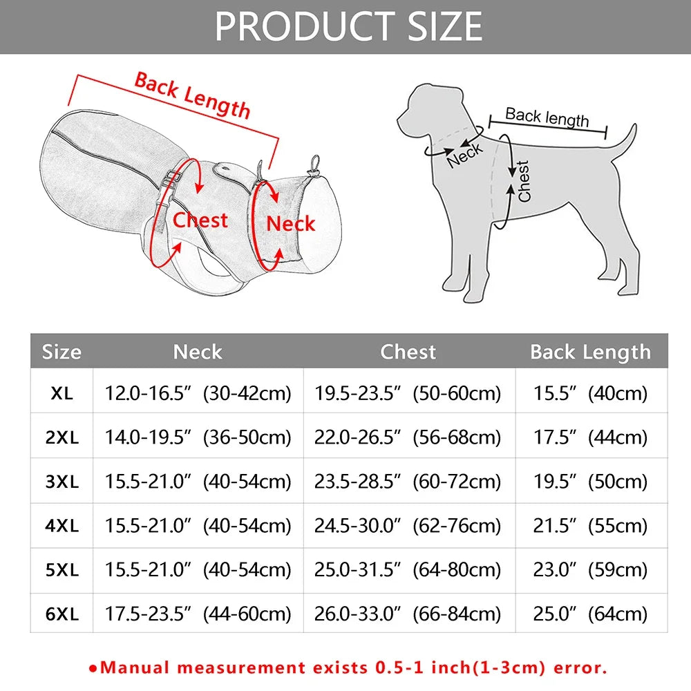 NONECN Waterproof Dog Coat Jacket Reflective Raincoat For Dogs
