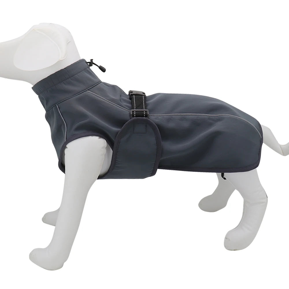 Warm Waterproof Dog Jacket For French Bulldog Winter Coat