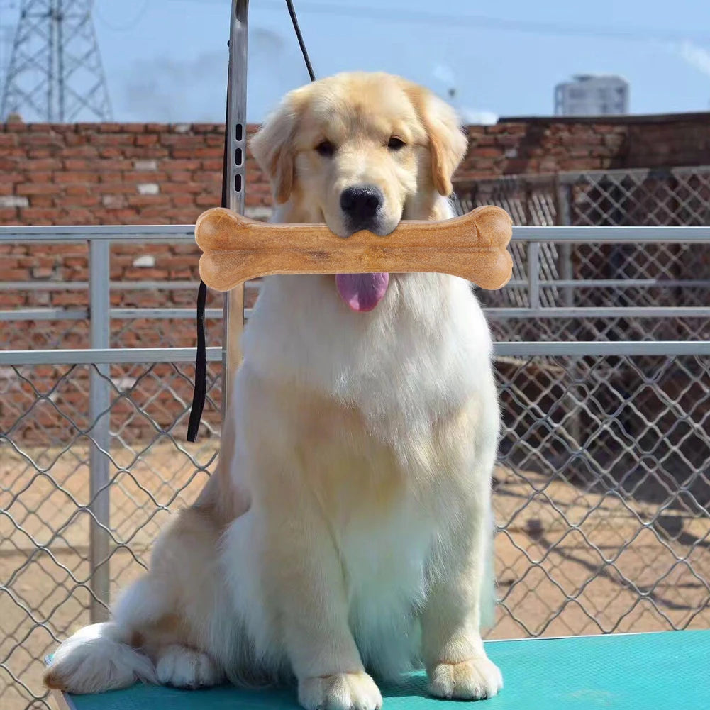 Cowhide Leather Dog Chew Bone Teeth Cleaning Stick Non Toxic