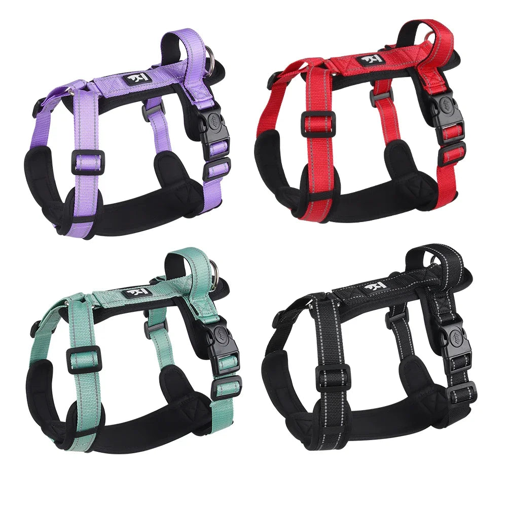 NONECN Anti Escape Dog Harness With Handle Reflective Vest