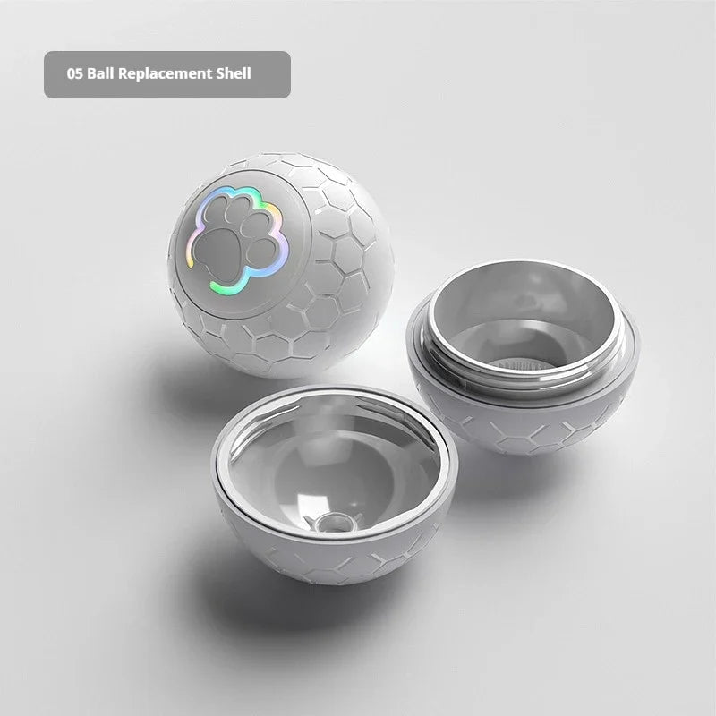 Smart Dog Toy Ball USB Bouncing Toy With RGB Lights