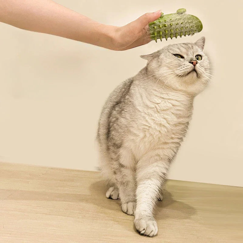 Cat Hair Removal Massage Comb Self Cleaning Cat Grooming Brush