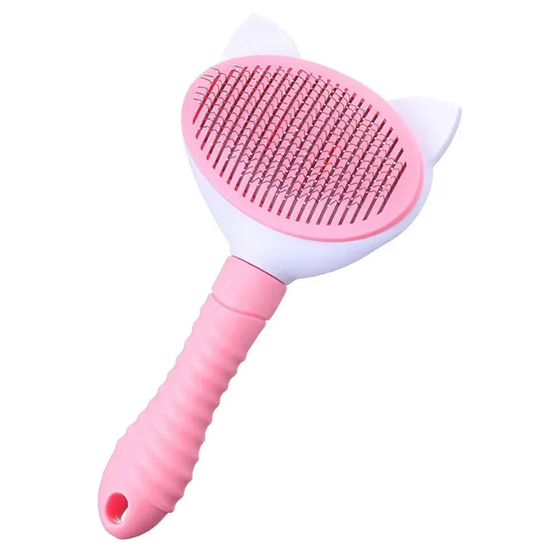 Cat Self Cleaning Grooming Brush Pet Comb For Dogs Cats