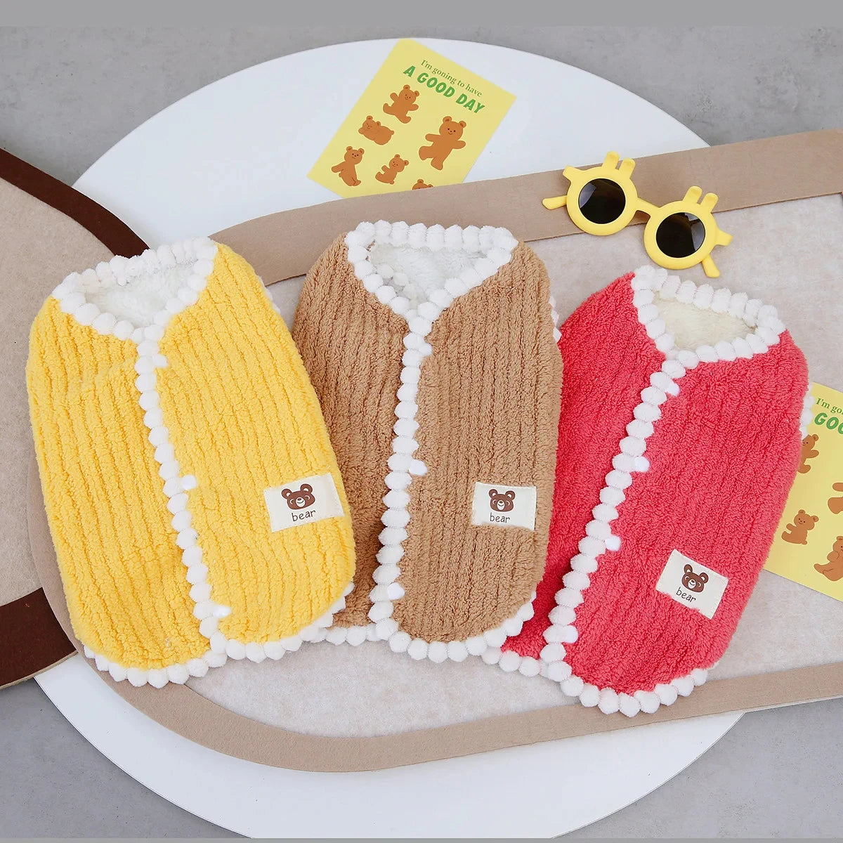 NONECN Winter Warm Fleece Dog Coat For Small Dogs Durable