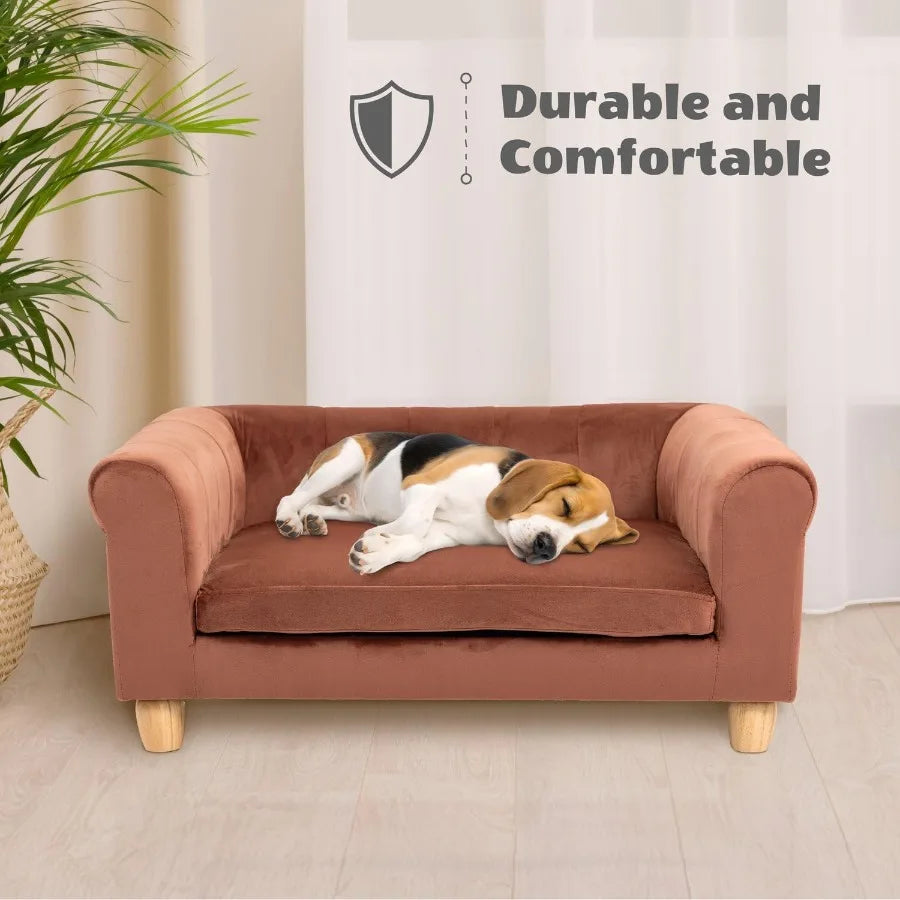 Sichuan CN Faux Suede Pet Bed DesignedFor Cats And Dogs