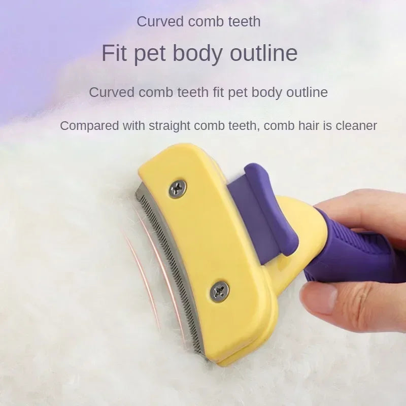Dog Hair Brush Grooming Comb For Dogs Pet Hair Remover