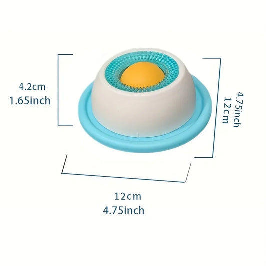 Pet Lick Mat Yogurt Licking Plate Slow Feeder For Dogs