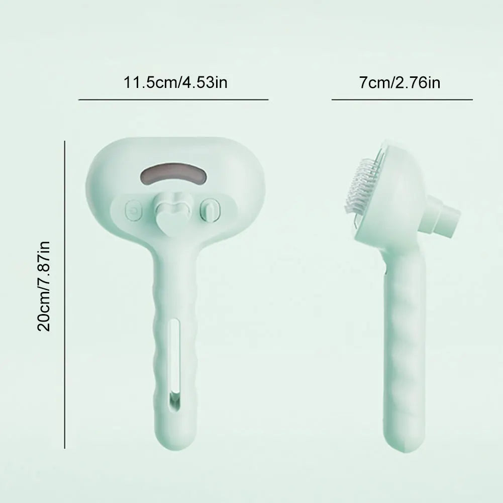 Shunmaii Three In One Cat Steam Brush Grooming Comb