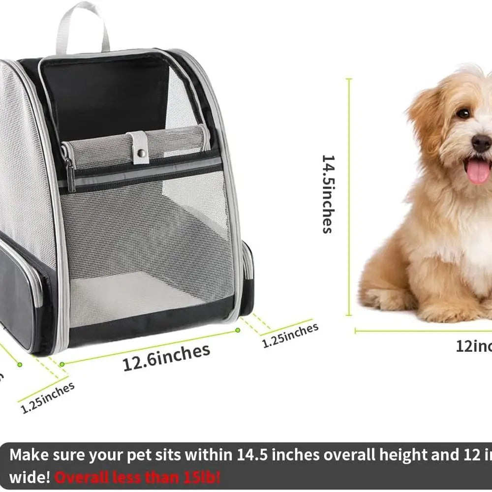 Innovative Traveler Bubble Backpack Pet Carrier For Cats And Dogs