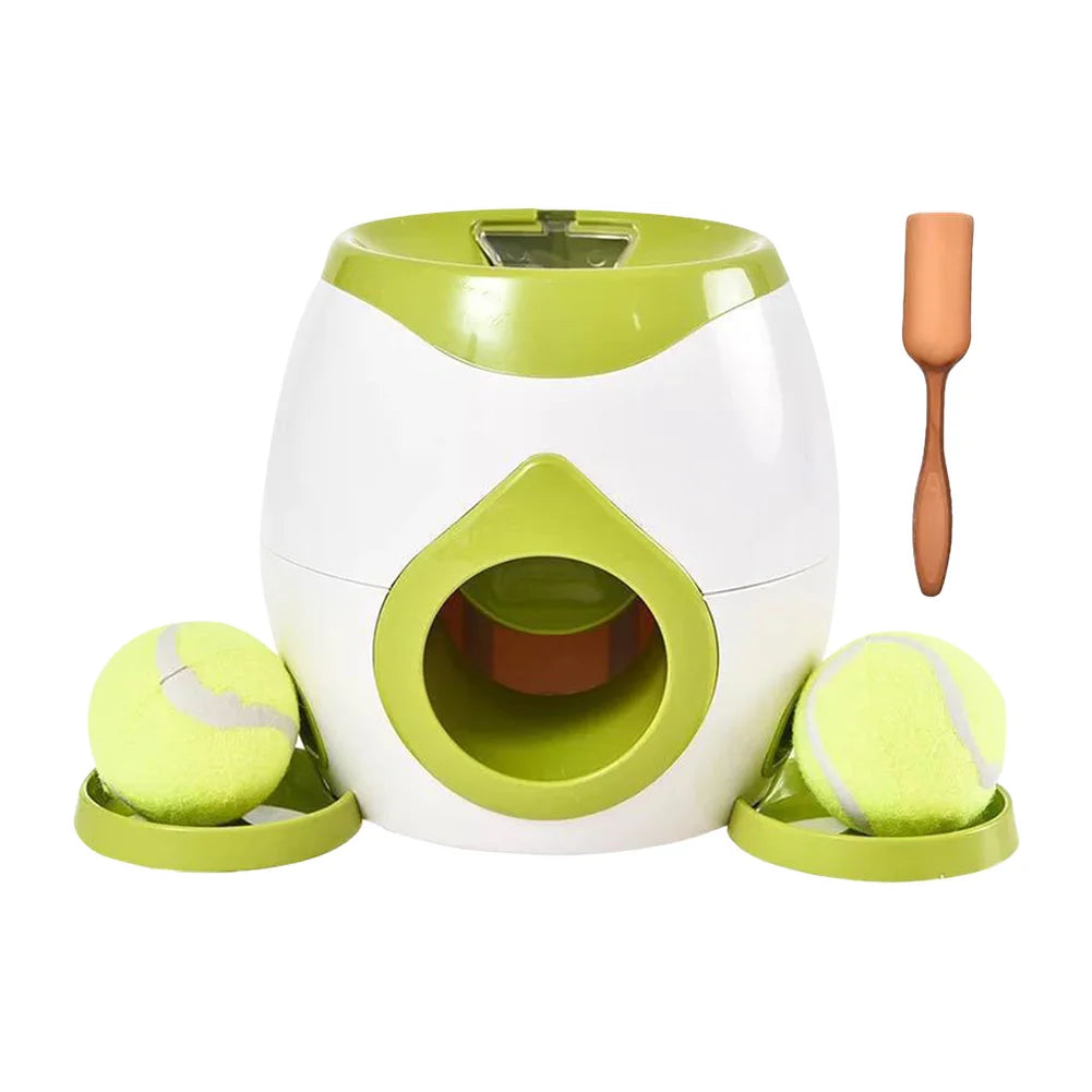 VKTECH Automatic Dog Ball Launcher Interactive Food Reward Machine