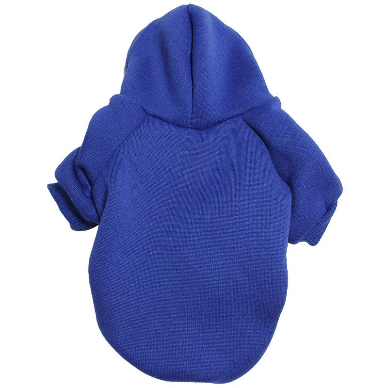 NONECN Winter Dog Hooded Sweatshirt Warm Coat for Pets