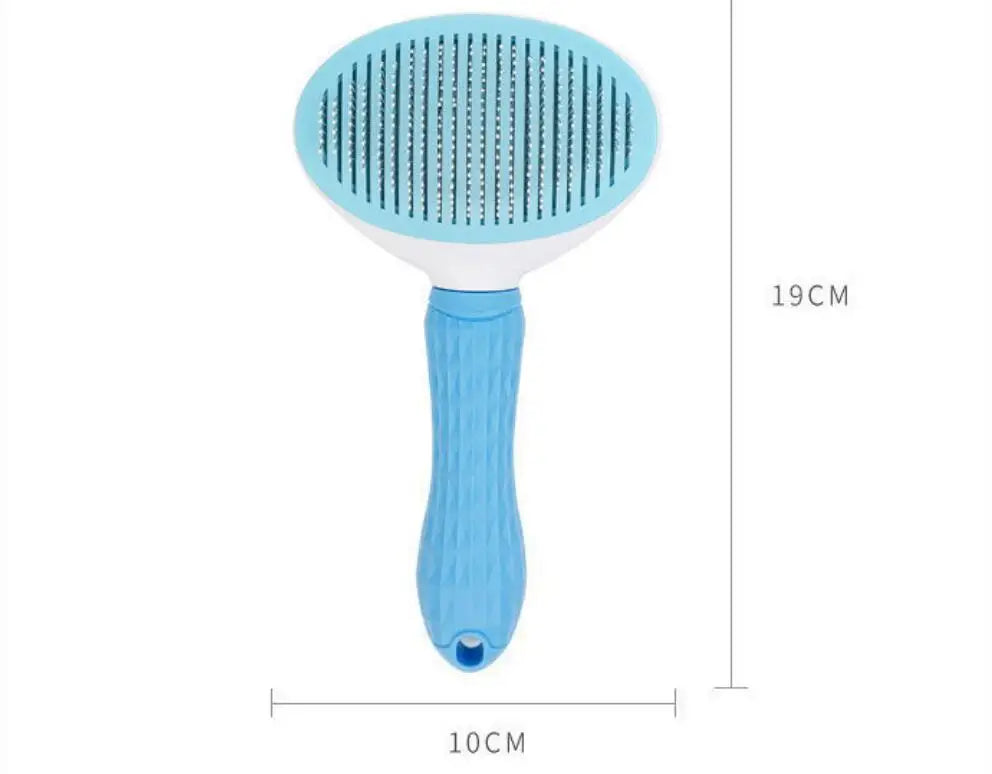 Dog Cat Hair Brush Stainless Steel Grooming Tool For Pets