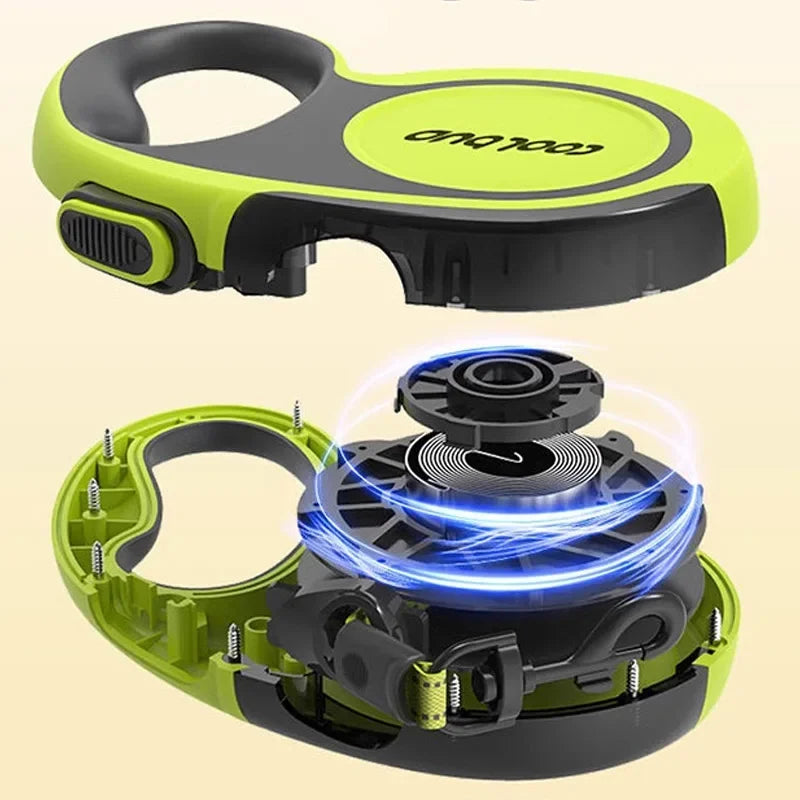 Portable Automatic Retractable Nylon Dog Leash For Large Medium Dogs