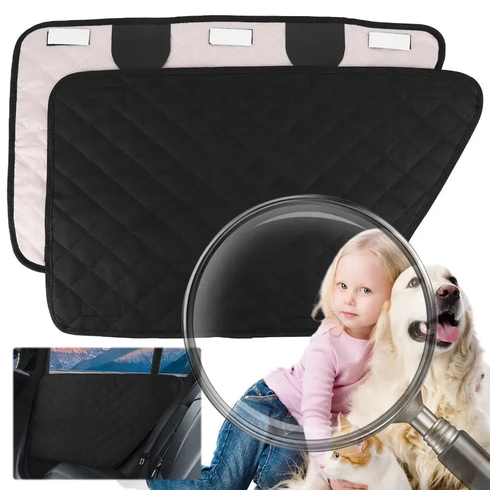 Shunmaii Waterproof Car Door Cover for Dogs Anti Scratches