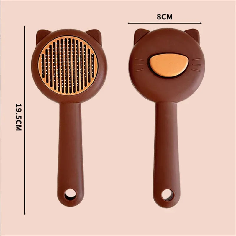 Pet Hair Removal Comb For Cats And Dogs Grooming Brush