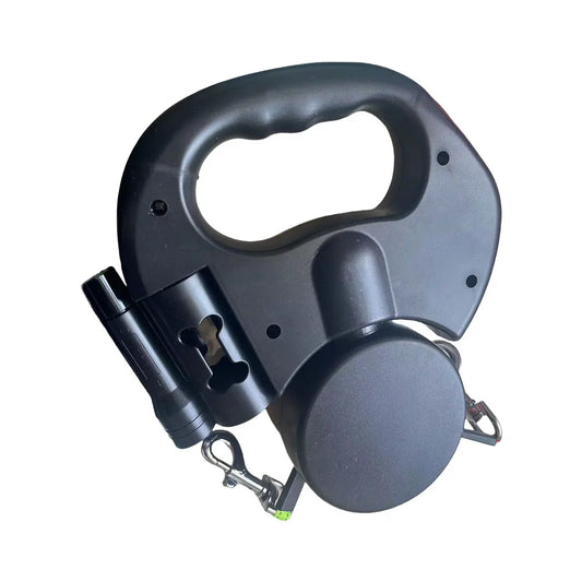 AlloetHign-concerned Double Headed Dog Leash Traction Rope LED