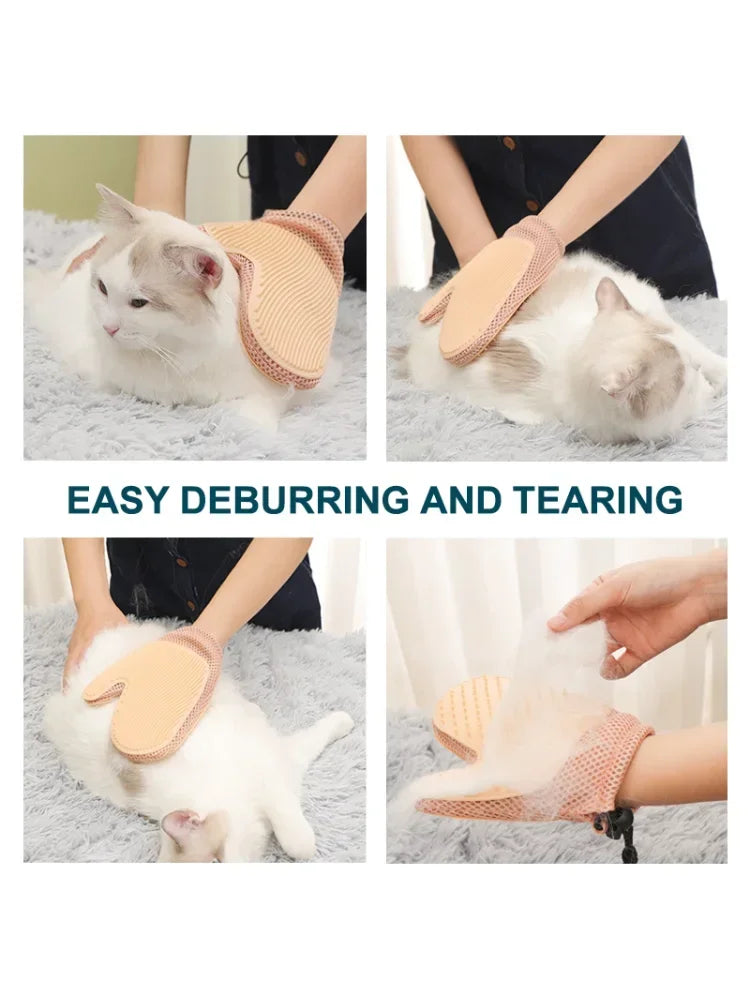 YTYINCN Cat Hair Glove Fur Remover For Shedding Pets