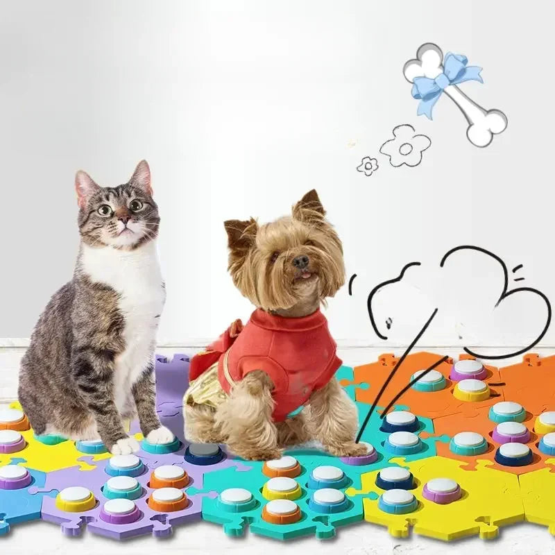 High-Concerned Dog Talk Button Pet Communication Clicker Training Device