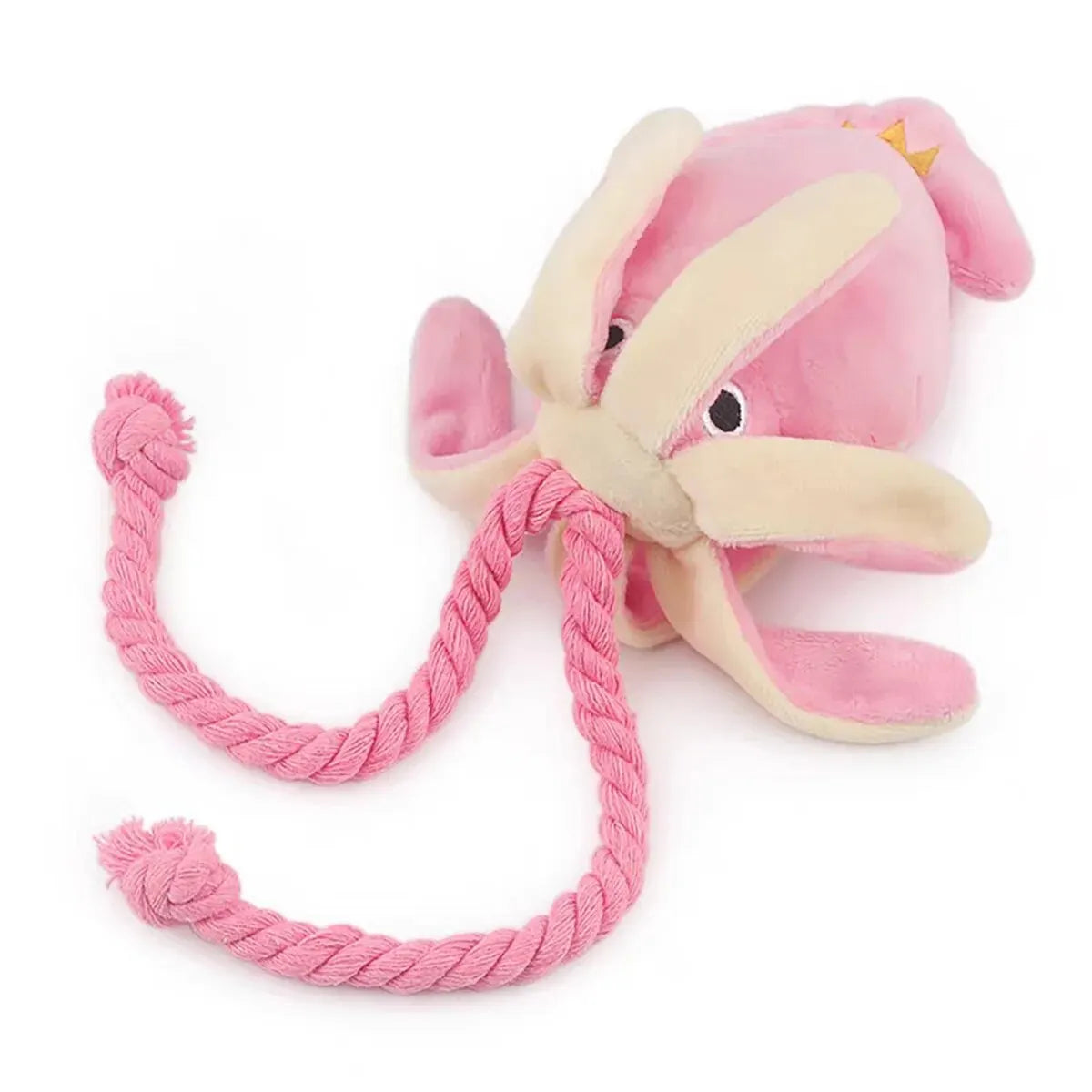 YTYIN Bite Resistant Octopus Plush Rope Toy For Dogs