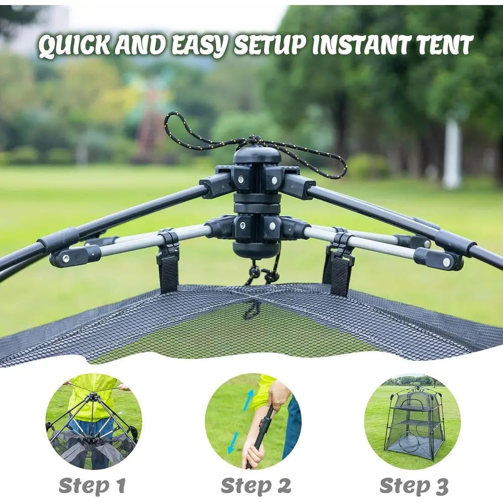 3 In 1 Cat Tower Tent For Indoor Outdoor Catio With Tunnels