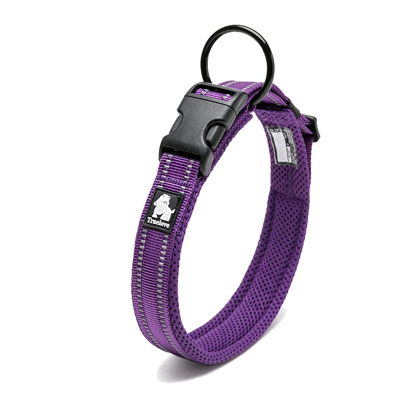 Winhyepet Dog Walking Collar Padded Comfort Nylon Durable Travel