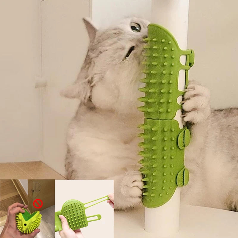 Cat Hair Removal Massage Comb Self Cleaning Cat Grooming Brush