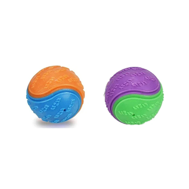 Squeaky Dog Ball Toy TPR Interactive High Bounce For Dogs