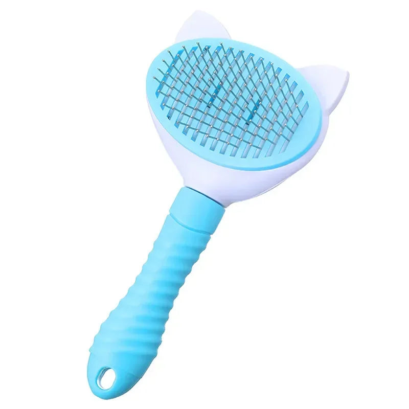 Cat Self Cleaning Grooming Brush Pet Comb For Dogs Cats