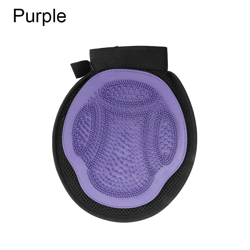 YTYINCN Pet Bath Massage Gloves Deshedding Brush For Cats