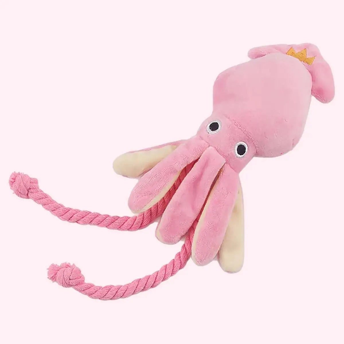 YTYIN Bite Resistant Octopus Plush Rope Toy For Dogs