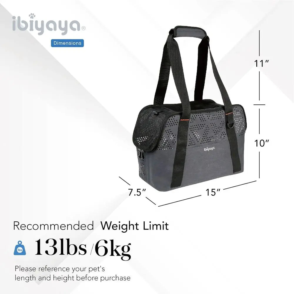 Breezy Wanderer Pet Carrier For Dogs Cats Rabbits Travel