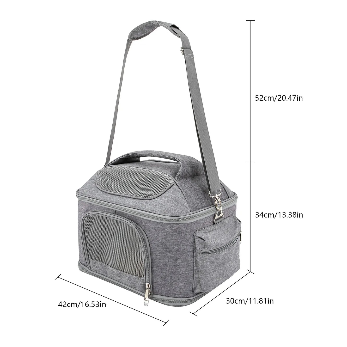 Pet Backpack Breathable Foldable Tote Bag For Dogs And Cats
