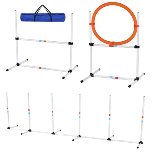 3 Piece Dog Agility Equipment Set for Obstacle Course Training